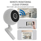 Total Coverage Security Camera with Night Vision, Two-Way Audio and Dual Storage