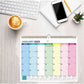 2024-2025 Wall Planner Hanging Calendar Large Poster Printing