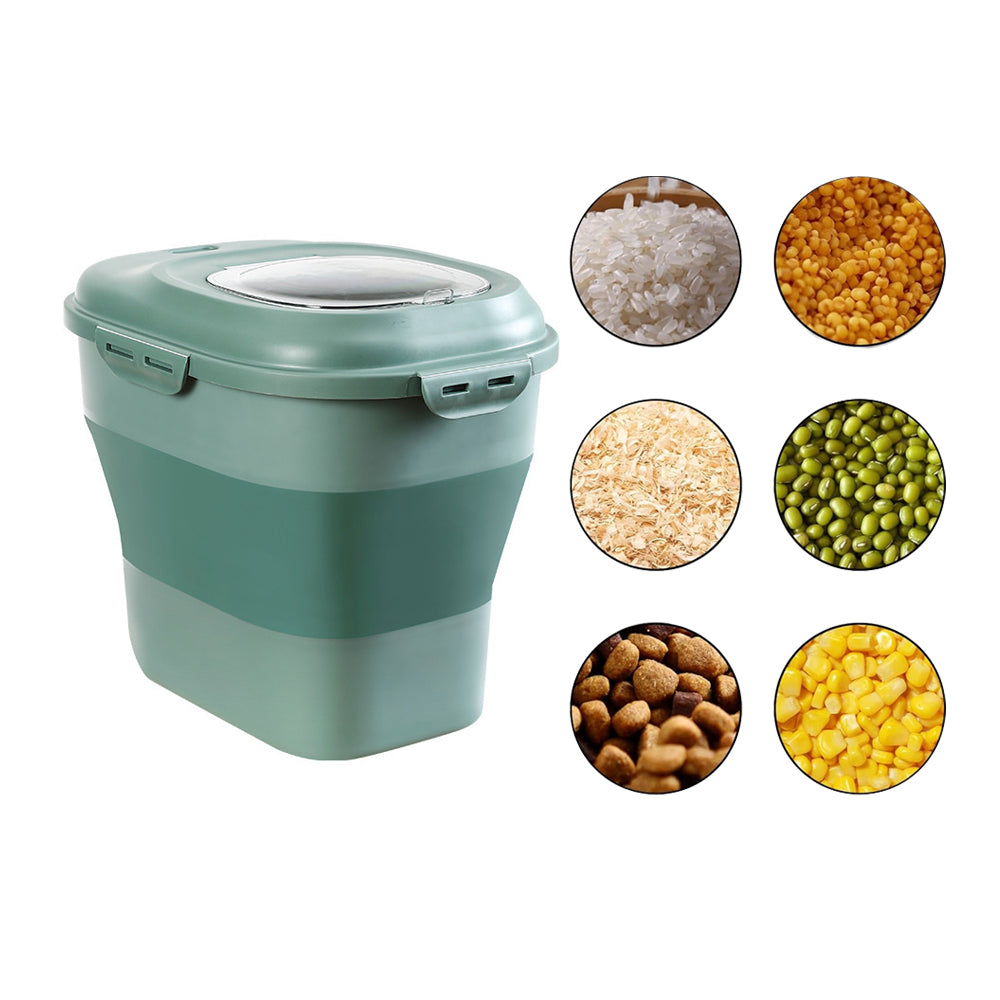Collapsible Dog Pet Food Storage Container