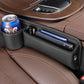 Car Leather Cup Holder Gap Bag Seat Gap Storage Box for Master Seat