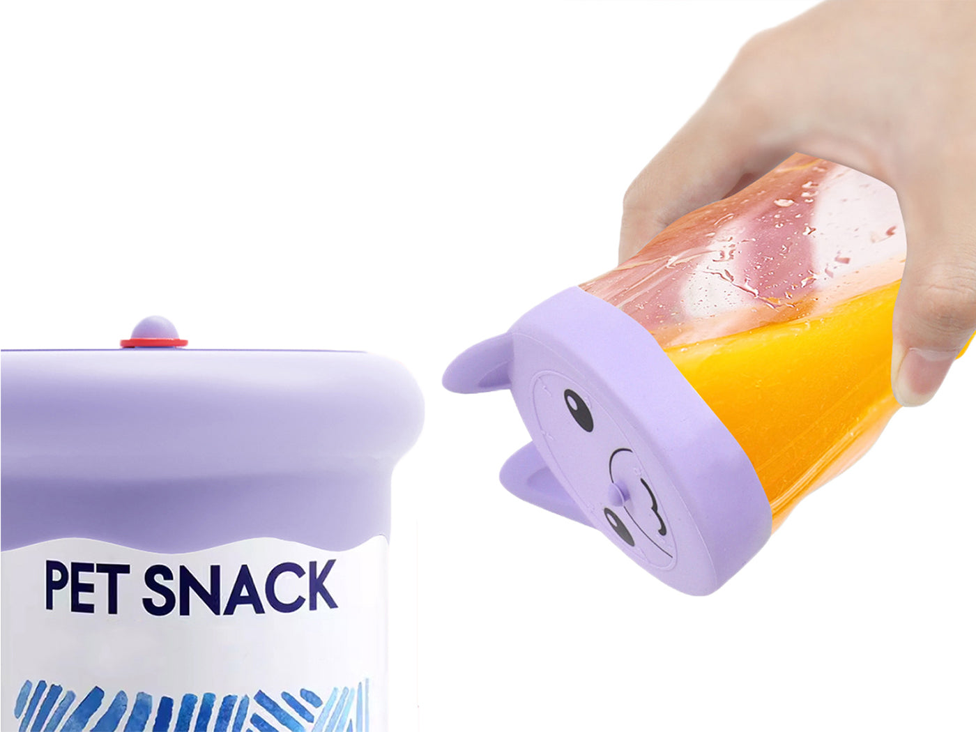 5pcs Reusable Pet Wet Food Can Covers Silicone Can Lids for Dog Cat Food