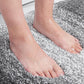 Gradient Stripe Microfiber Bath Mat Absorbent Quick Dry Bathroom Rug with Rubber Backing Machine Washable