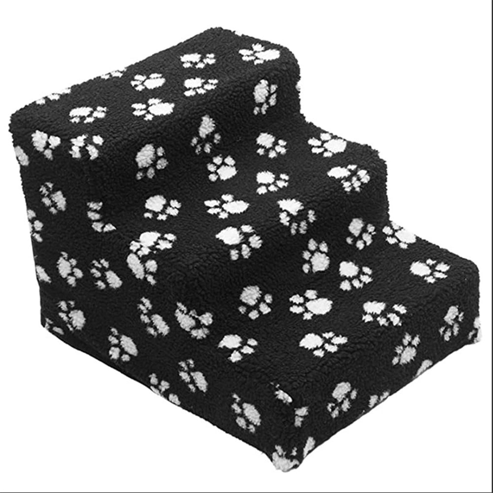 3 Steps Ramp Stairs for Bed Couch Small Dog Ramp Access