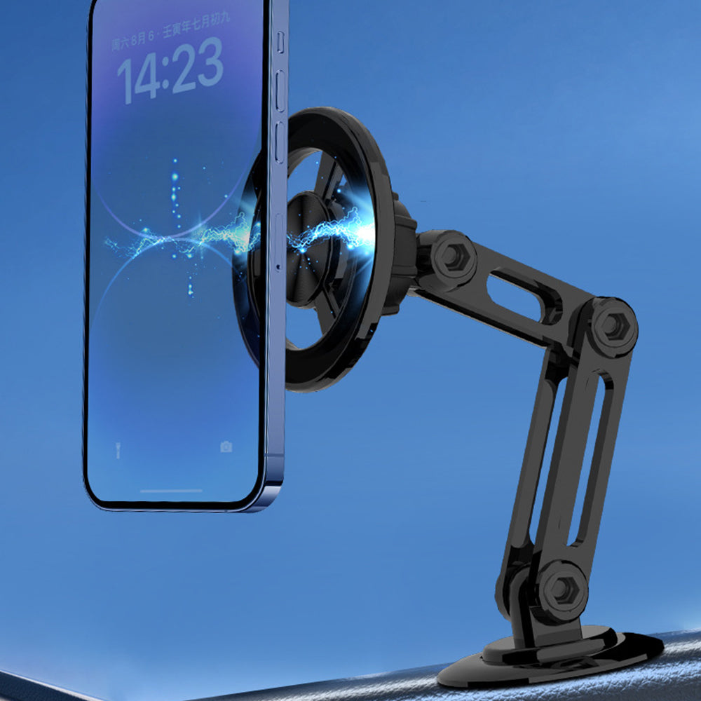 Magnetic Long Adjustable Arm Car Mount Phone Holder Fit for MagSecurity