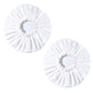 2 Pack Extra Large Waterproof Reusable PEVA Shower Caps for Long Hair