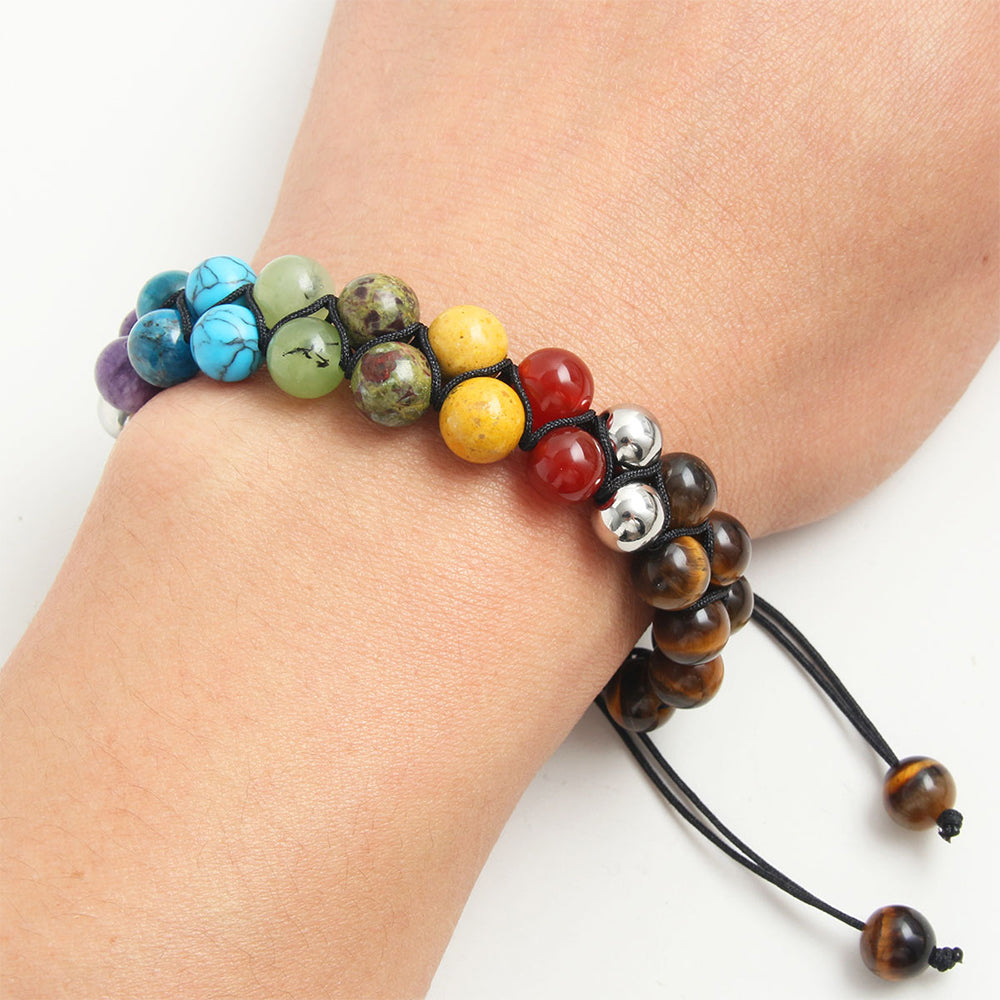 Chakra Healing Yoga Bead Bracelet