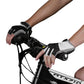 1 Pair Cycling Half Finger Bike Gloves With Anti Slip Pad For Unisex