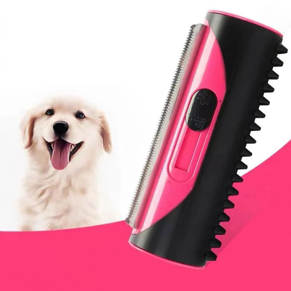 14.5x5.5CM Two-Sided Pet Grooming Brush Hair Shedding Trimmer Comb Dog Cat Hair Fur Removal