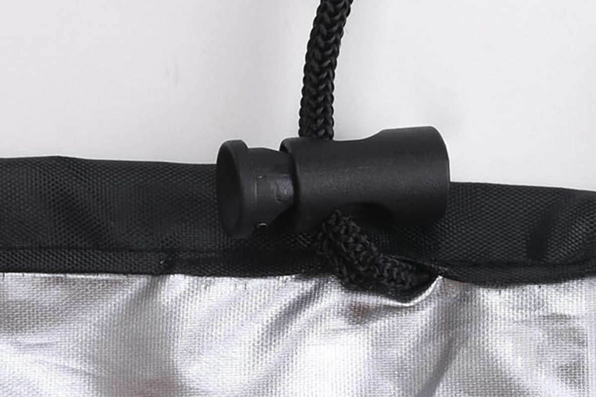 Waterproof Anti-UV Outdoor Furniture Dust Cover with Drawstring and Buckles