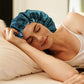 Double Layer Satin Bonnet Double Layer Wearable Adjustable Drawstring Sleep Cap