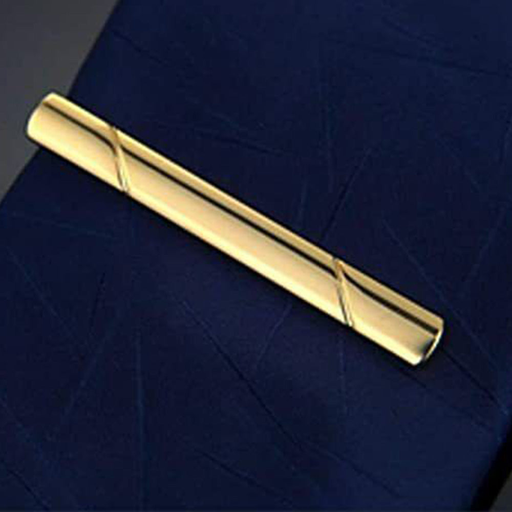 4 Pack Tie Clips for Men Metal Tie Pins with Storage Box