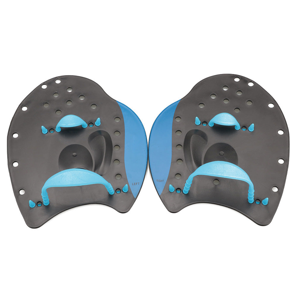 Swimming Hand Paddles Swim Hand Power Paddles Swimming Training Aid Unisex-Blue