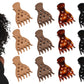12Pcs Lightweight Hair Claw Clips for Thick and Thin Hair Styling