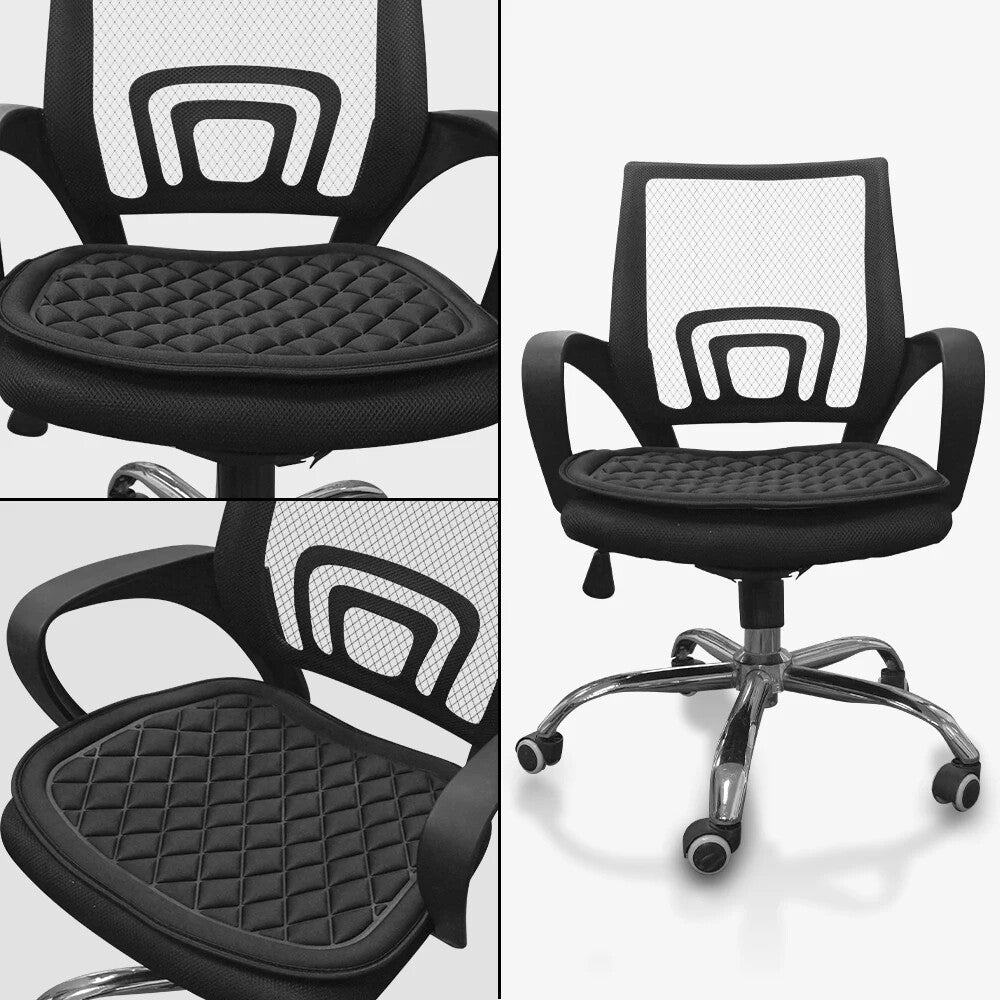 Seat Cushion Memory Foam Car Driver Office Chair Seat Pad Non Slip Rubber