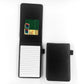 A7 Mini Pocket Notebook PU Leather Notepad with Pen Holder Card Slot