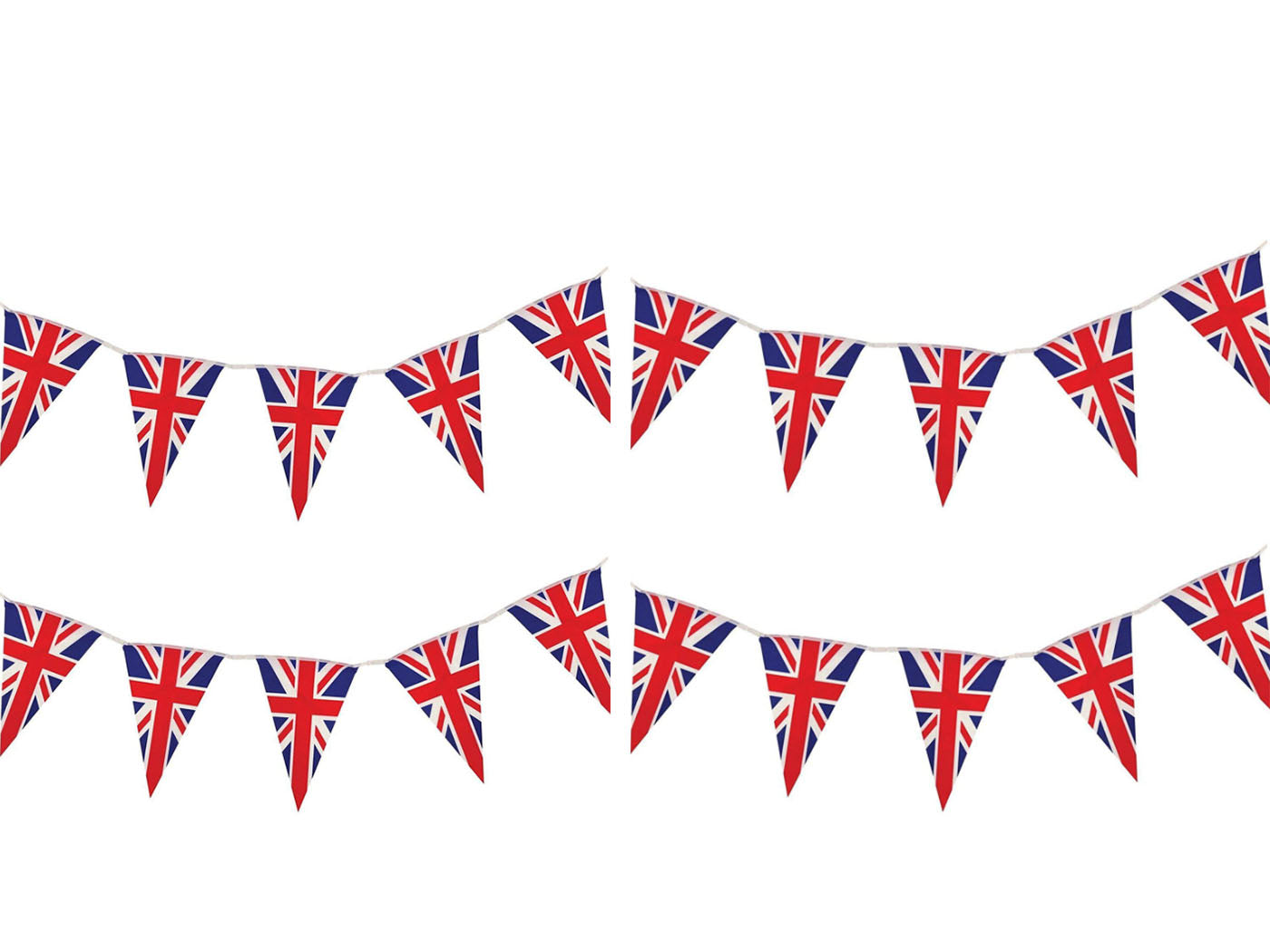 14M United Kingdom Union Jack String Flag Britain Pennant Banner