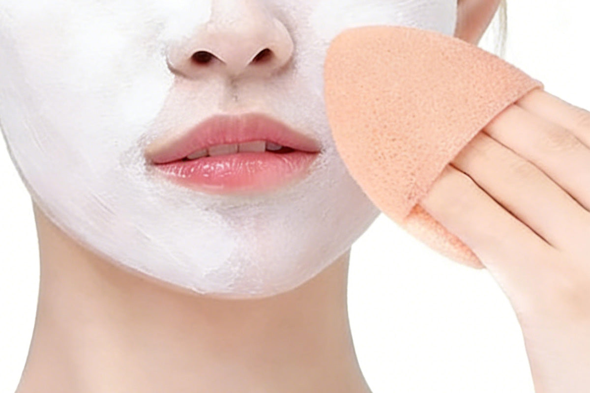4 Pack Glove Style Facial Cleansing Sponges