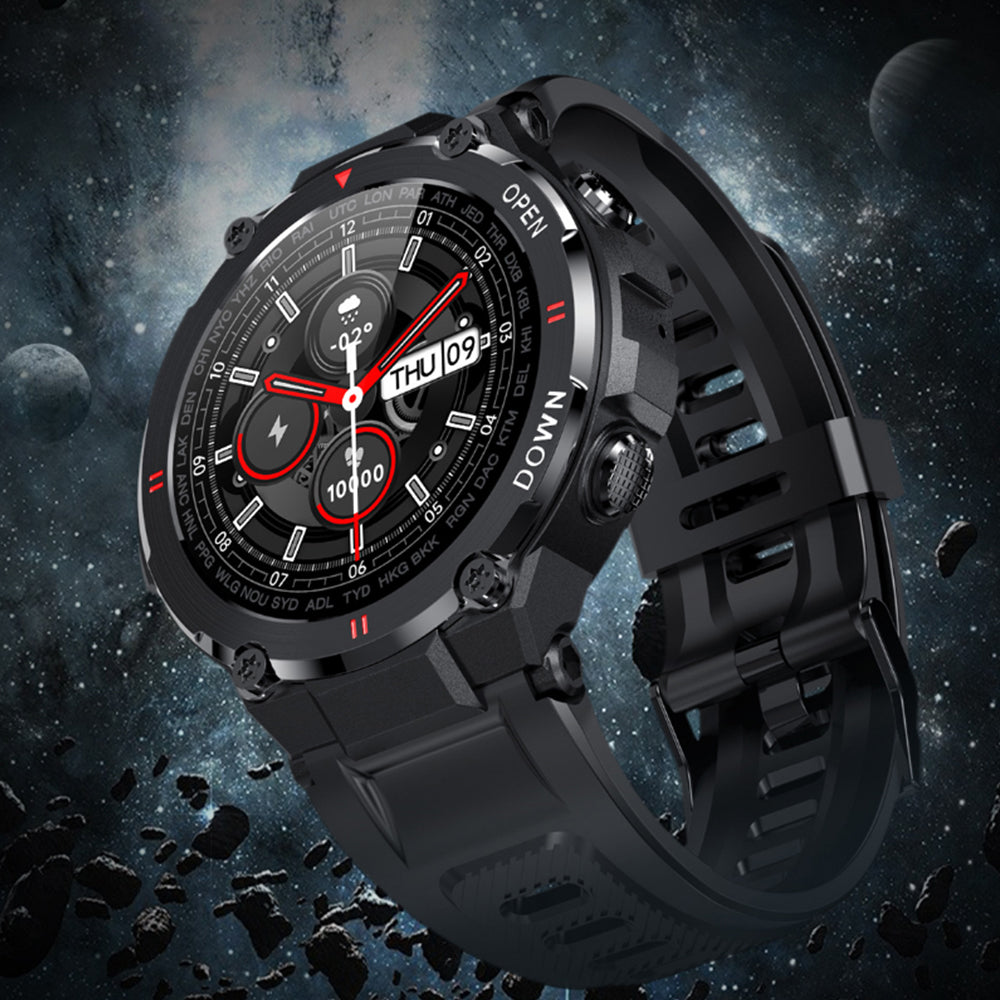 Bluetooth Smart Watch Health Fitness Tracker Blood Pressure Heart Rate Sport Watch