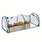 Clear Greenhouse Flower Garden Shed with Zipper Doors-Arch Shape