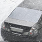 Car Rear Windscreen Snow Cover with Windproof Elastic Straps