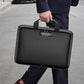 Hard Case File Organiser with Lock and Multi Pocket Accordion File Folder
