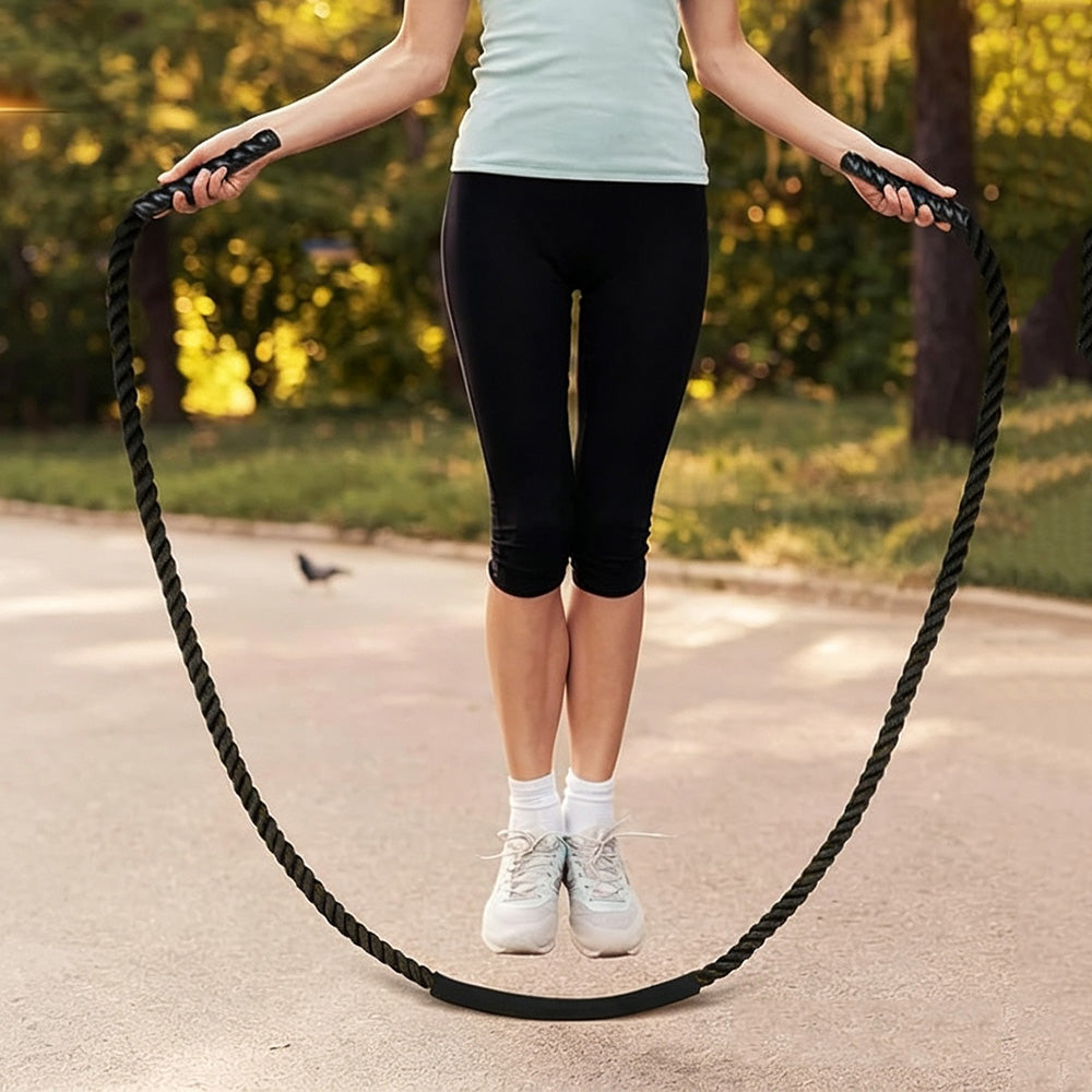 3m Battle Rope with Nylon Braided Structure for Fitness Training