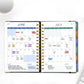 2027 A5 Hardcover Weekly Planner Calendar Notebook January to December