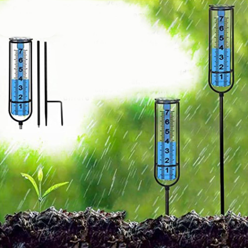 Outdoor Freeze Proof Rain Gauge with Bracket