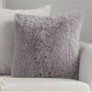 Two-Pack Plush Square Cushion Cases Pillow Covers
