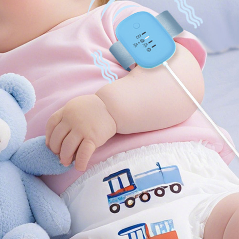 Bedwetting Alarm with Vibration and Sound Sensor Pad