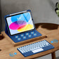 Keyboard Case with Touchpad and 7 Color Backlight for iPad 10th and 11th Gen