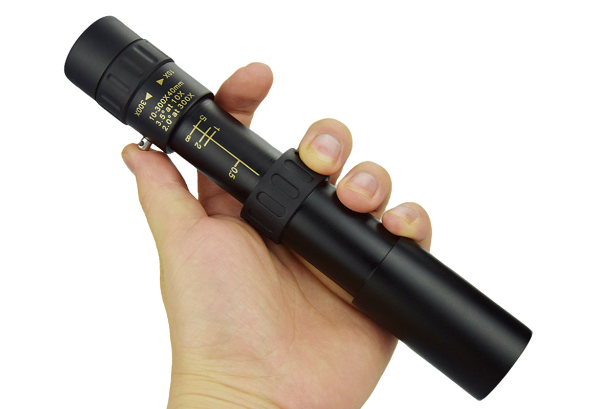 Zoom Lens for iPhone Android 10-300x40mm Monocular Telescope for Bird Watching
