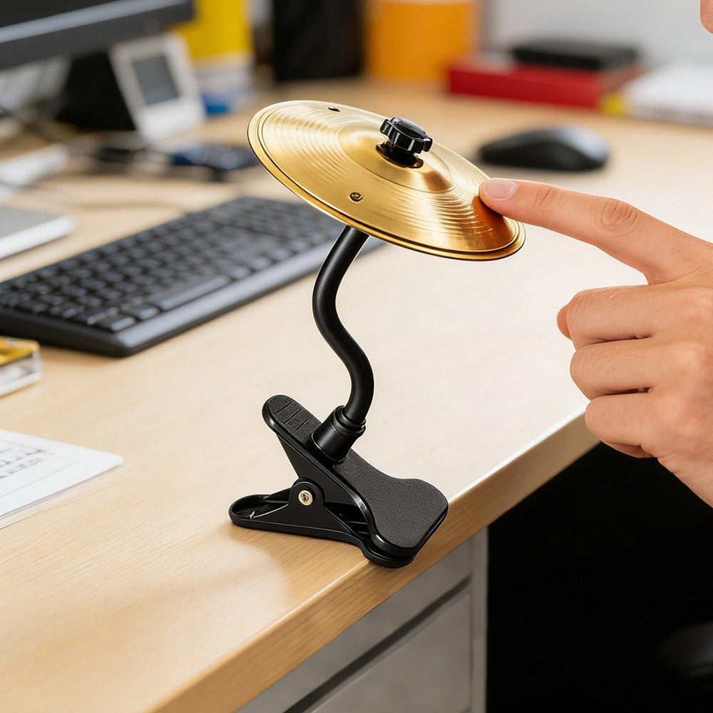 Clip On Desktop Cymbal Mini Musical Instruments Desk Symbol Drum For Music Lovers