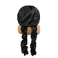 Double Layer Satin Sleep Cap for Long Hair Braids and Natural Hairstyles