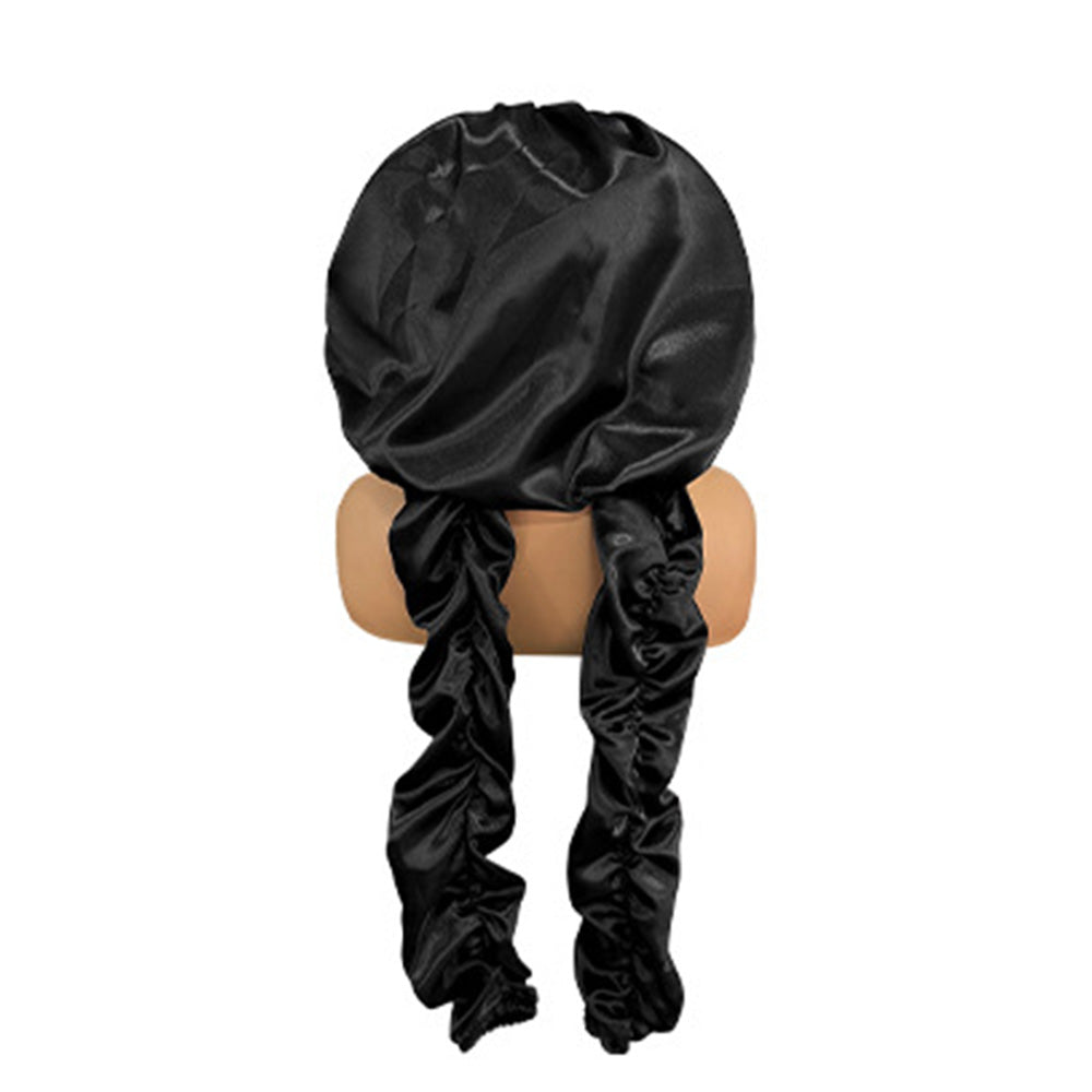 Double Layer Satin Sleep Cap for Long Hair Braids and Natural Hairstyles