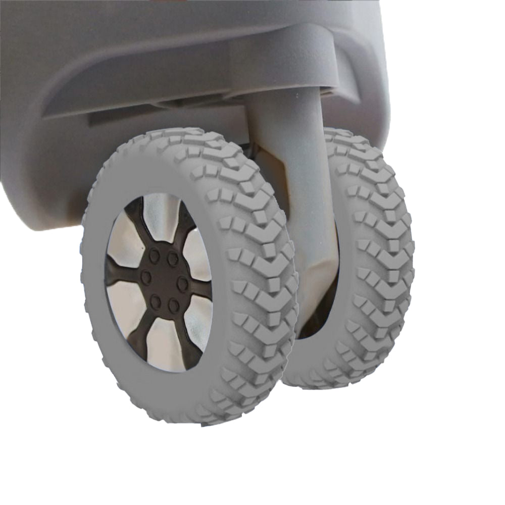 8Pcs Silicone Luggage Wheel Protection Cover