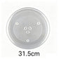 Microwave Oven Platter Turntable Glass Tray Glass Plate