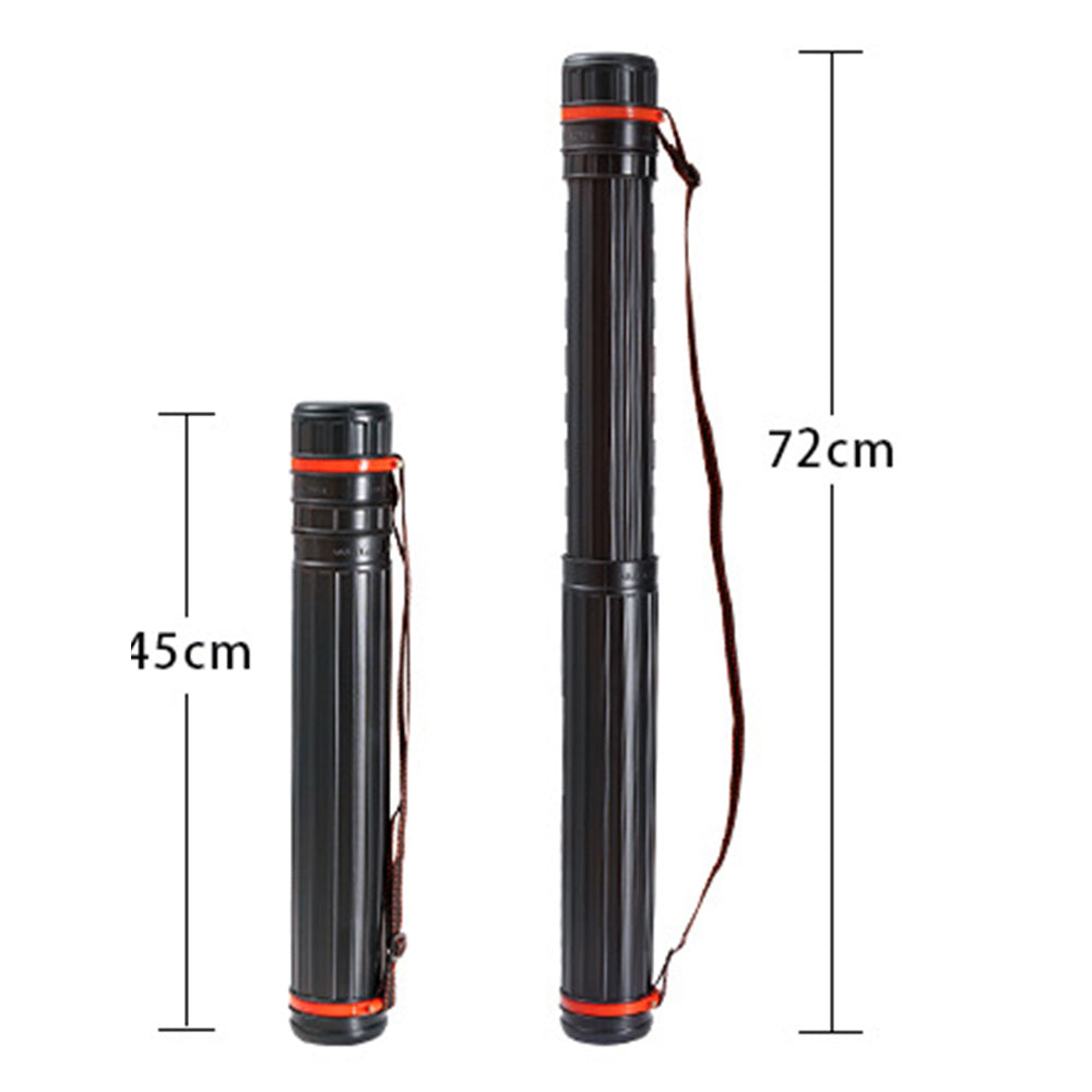 Water Resistant Telescopic Art Tube with Shoulder Strap