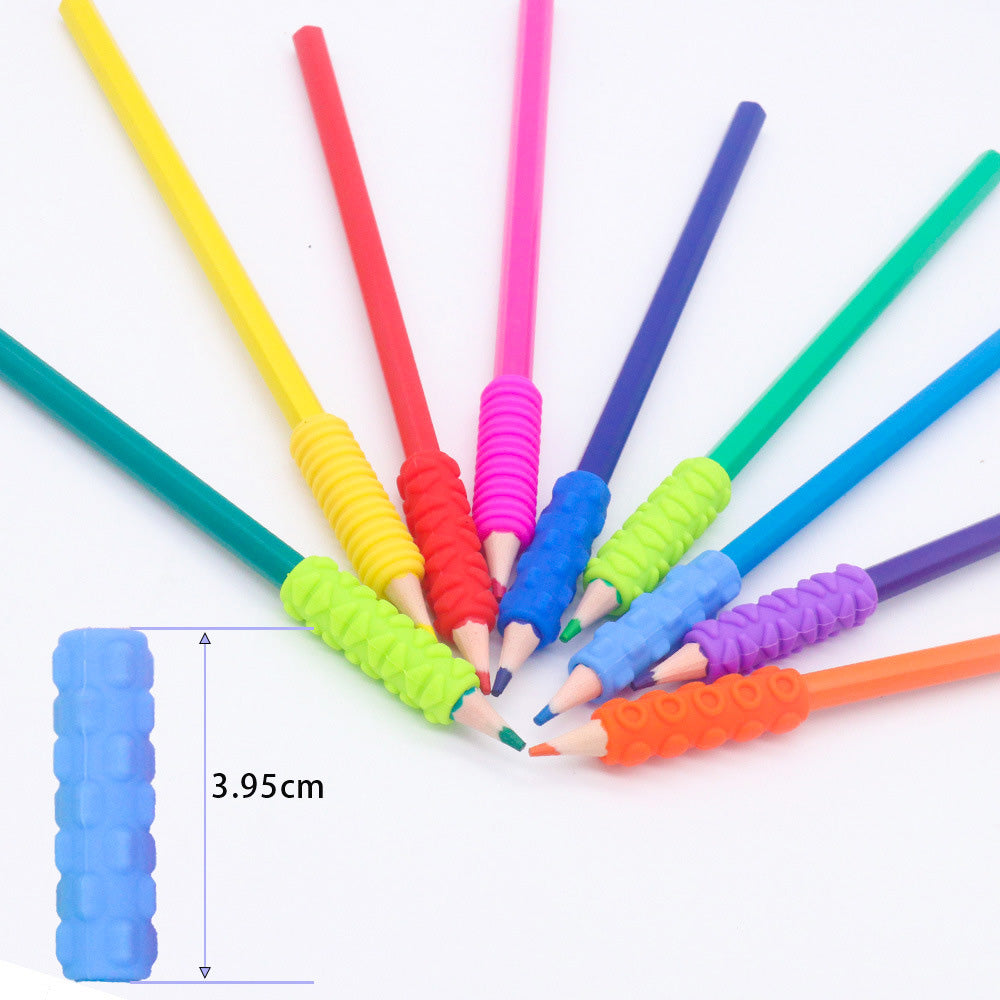 Silicone Textured Sensory Pencil Grip Fidget Toy