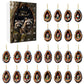 24Pcs Christmas Tree Decoration Hanging Ornaments for Home Decor Holiday Party
