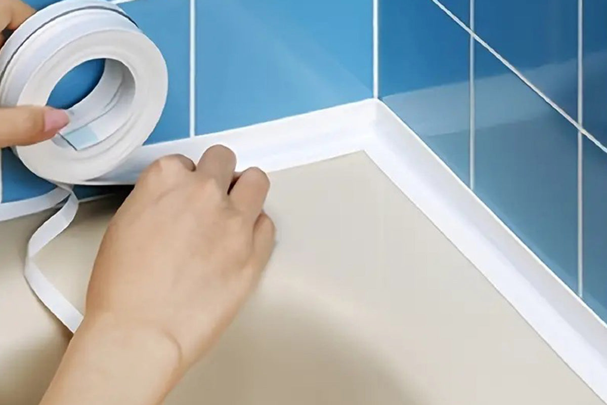 2 Pack Self Adhesive Caulk Tape Strip
