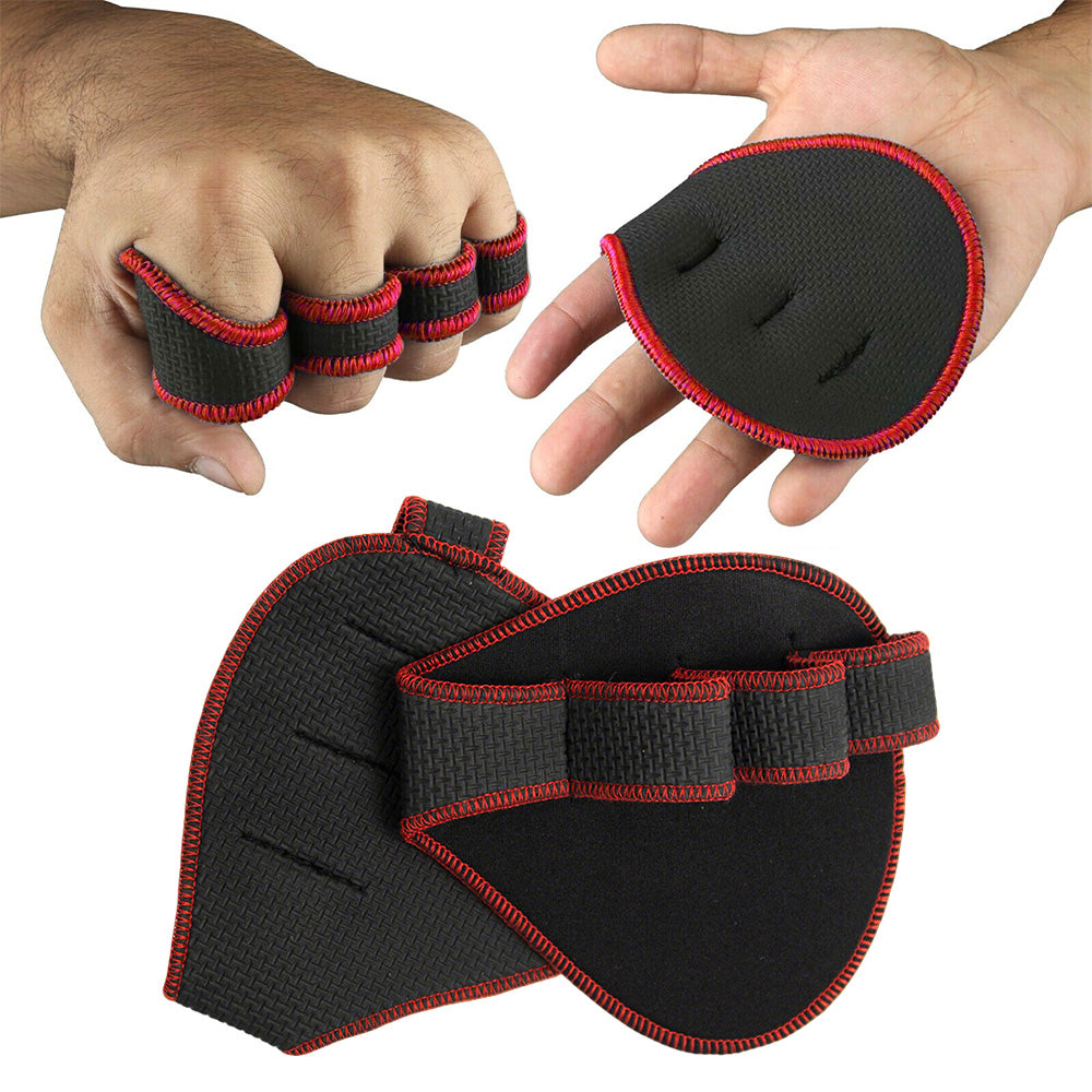 2XFour Finger Gym Palm Grip Gloves Non Slip Weight Lifting Gloves for Men And Women