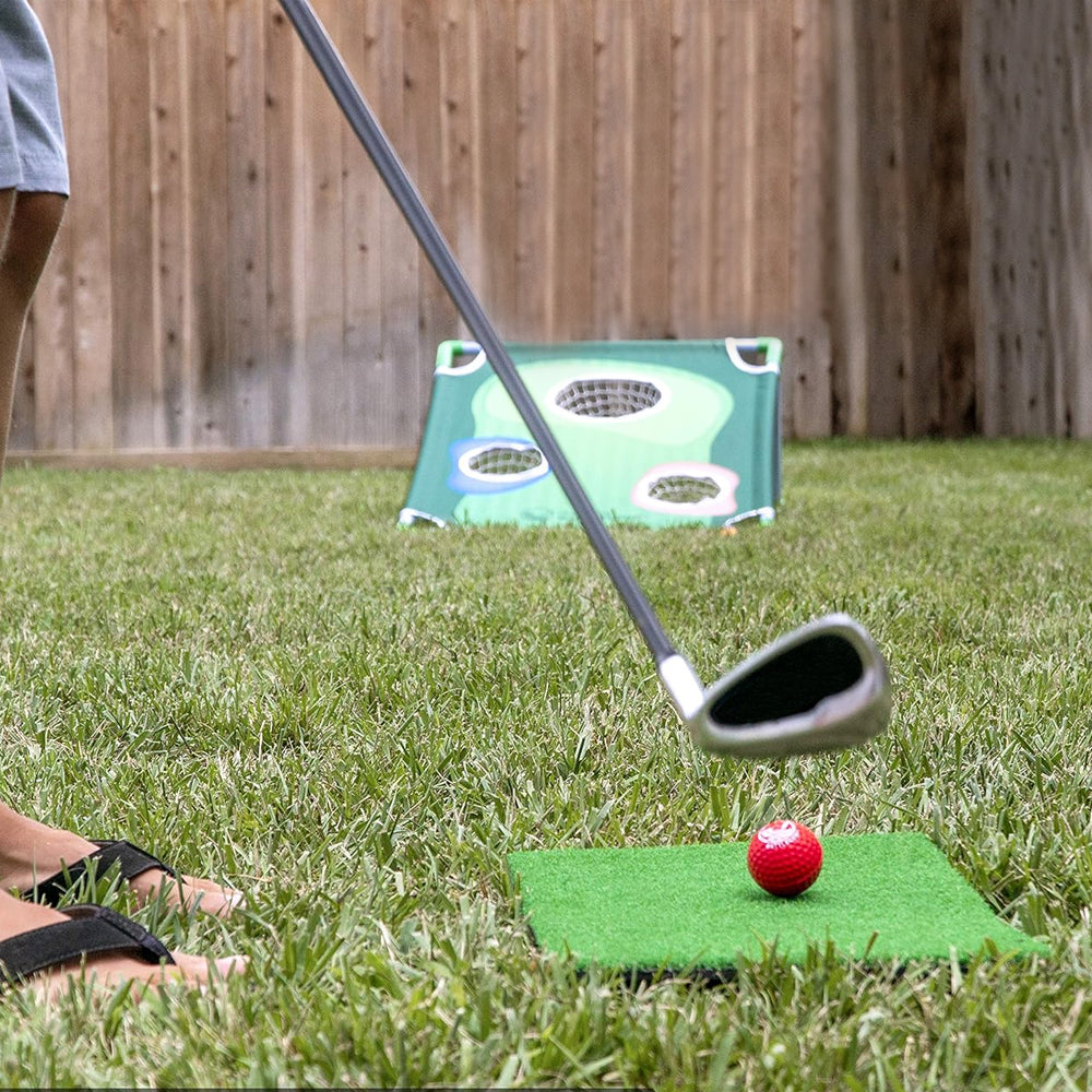 Portable Golf Cornhole Chipping Game Set
