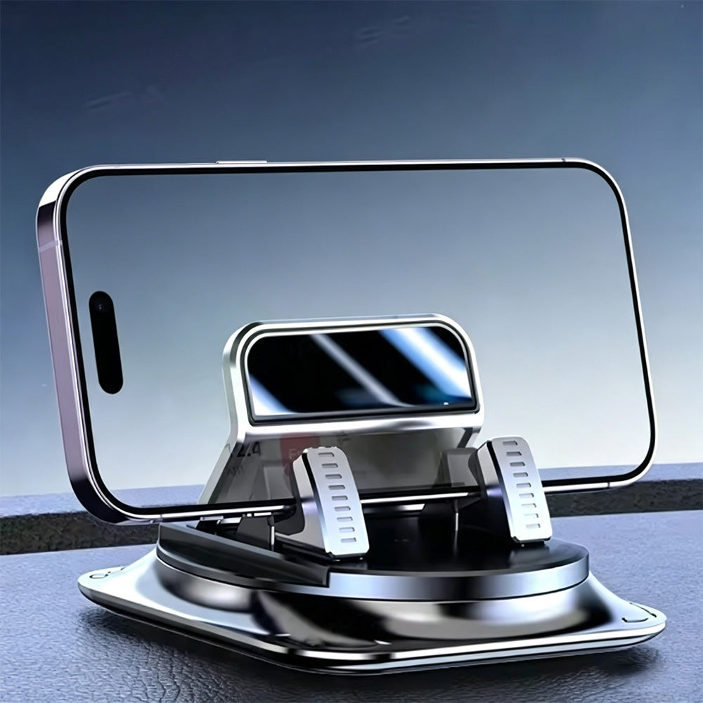2Pcs 360 Degree Rotating Nonslip Dashboard Phone Holder for Car Navigation