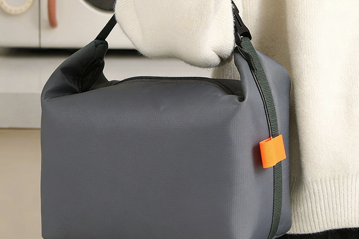 Water-Resistant Insulated Lunch Bag Thermal Bento Boxes Carrier