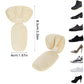 2 Pairs Mesh Adhesive Heel Grips Inserts Heel Cushion Pads