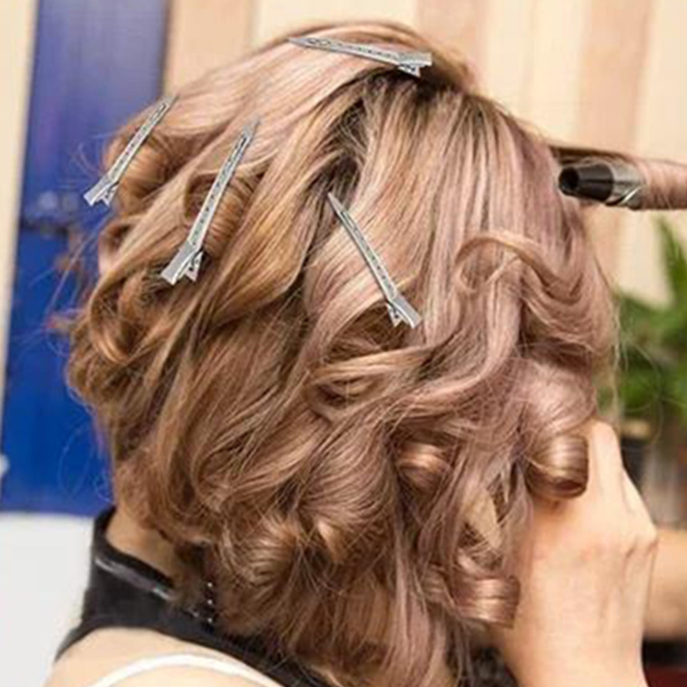 12Pcs Metal Duck-Billed Hair Clips for Hair Styling