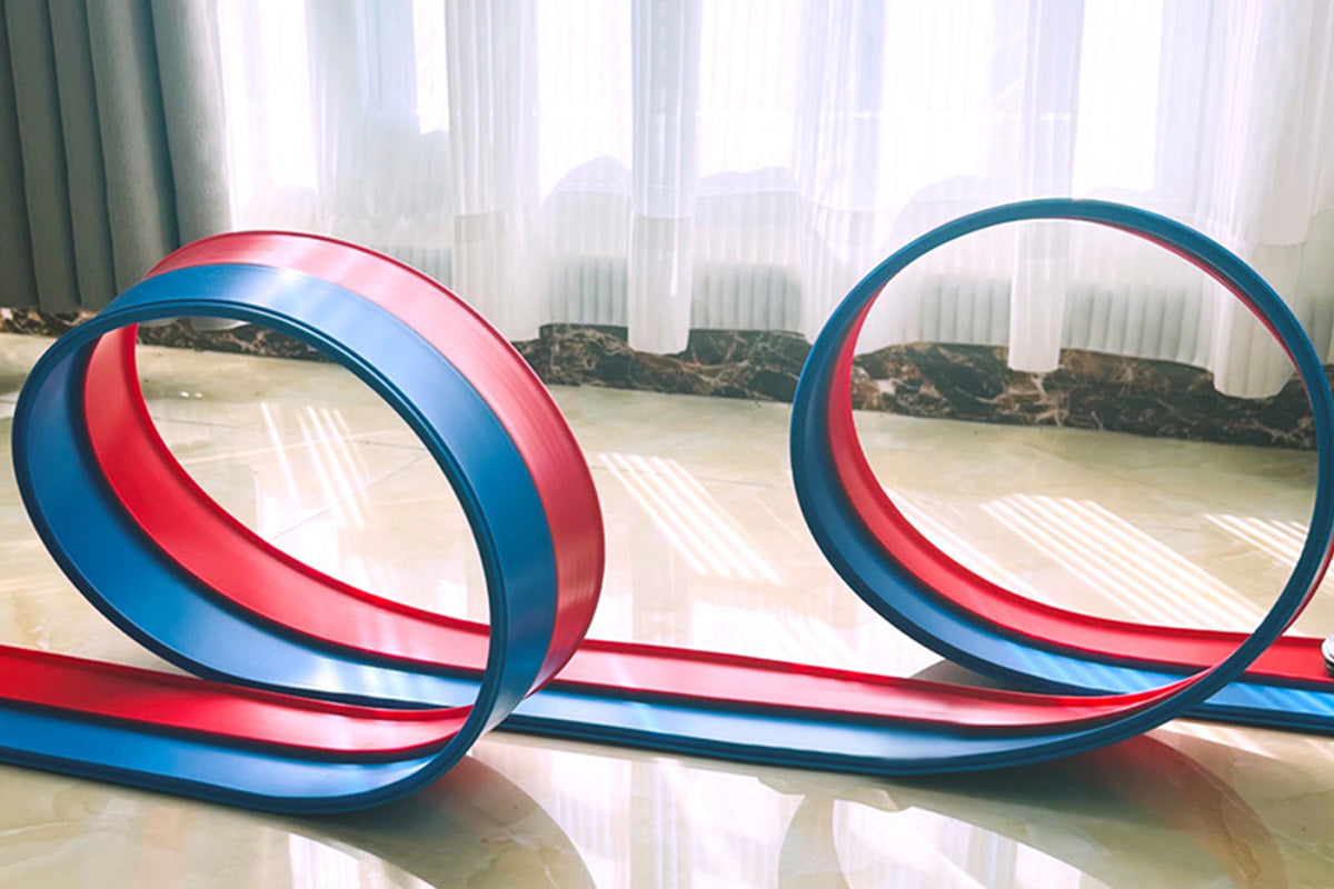 DIY Dual Color Flexible Race Track Car Toy