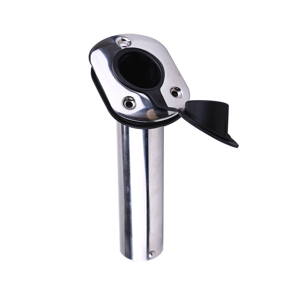 2Pcs Stainless Steel Fishing Rod Holder 30 Degree Flush Mount for Boat