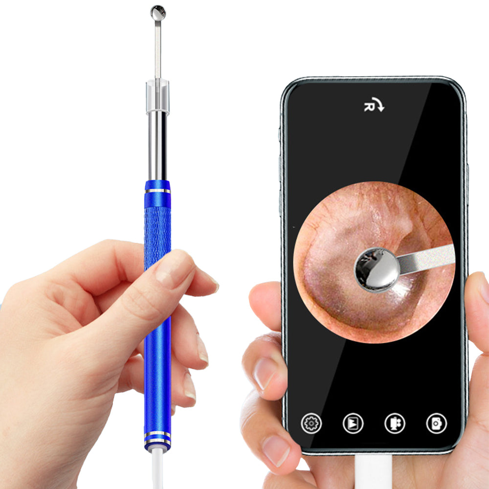 Ear Wax Removal Endoscope Earwax Remover Tool Ear Camera Ear Otoscope with 6 LED Lights